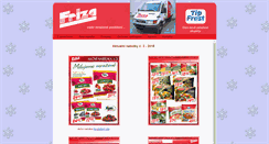 Desktop Screenshot of friza.cz